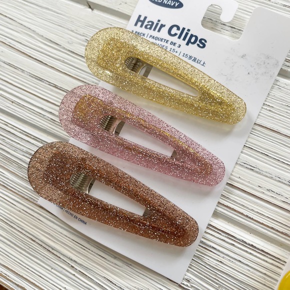 Bundle of 12 NEW Oversized Hair Clips Old Navy - Picture 4 of 7